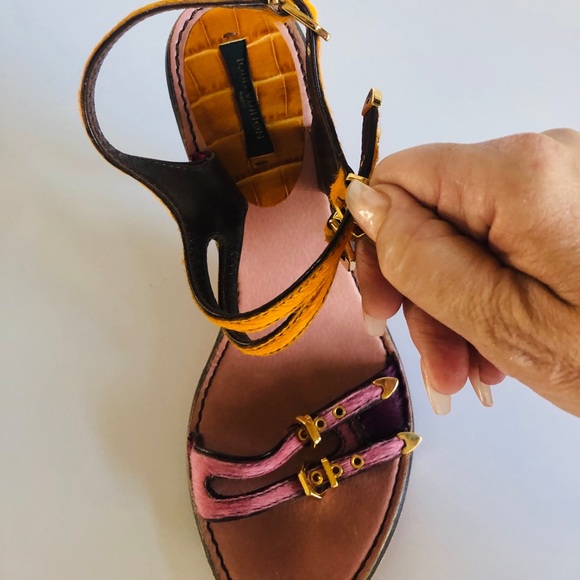 Louis Vuitton Pony Accent Heels - Picture 6 of 7